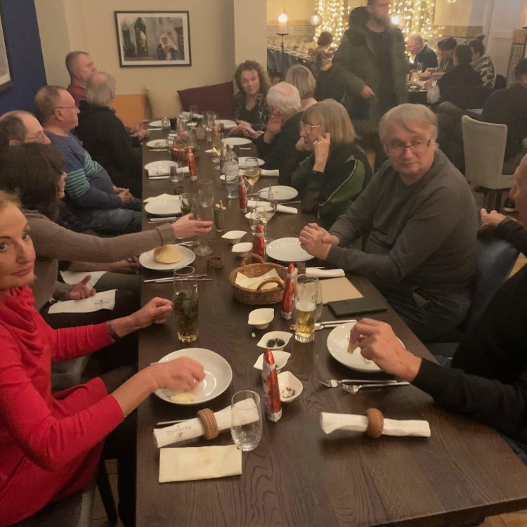 Anwesende Mitglieder des Futura Filmclubs