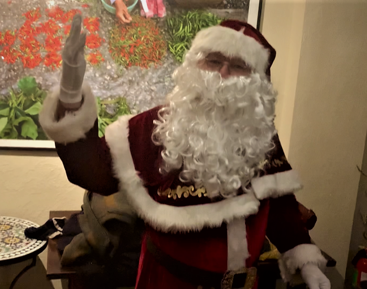 Weihnachtsgruß an die Anwesenden (Videostill)