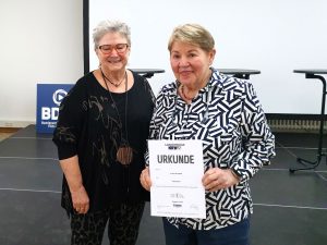 Bester Film Im Atem der Ewigkeit - Martha Schorn, Düsseldorf - Foto Bernd Kusche